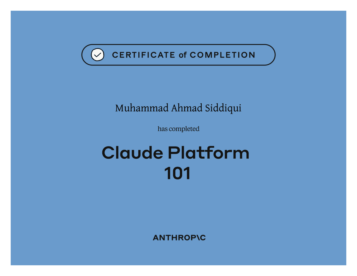 Claude Platform 101